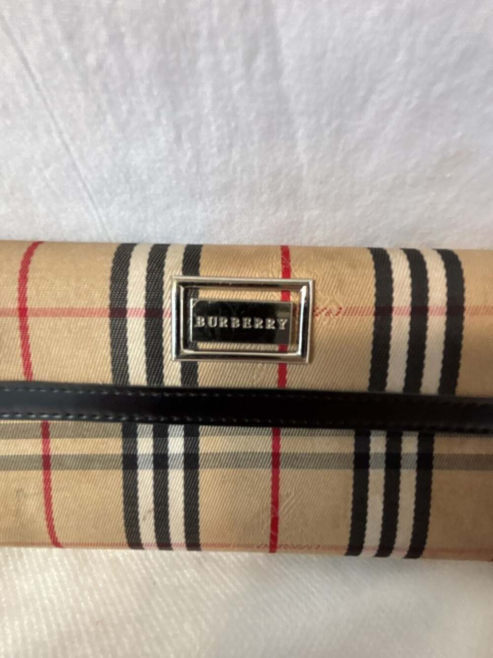 Burberry Classic Check Canvas and Leather Continental Wallet - Picture 2 of 4
